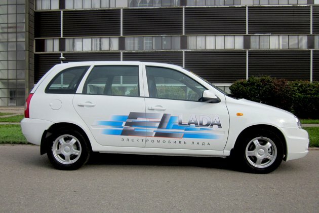 Первый пробег электромобилей EL LADA в России